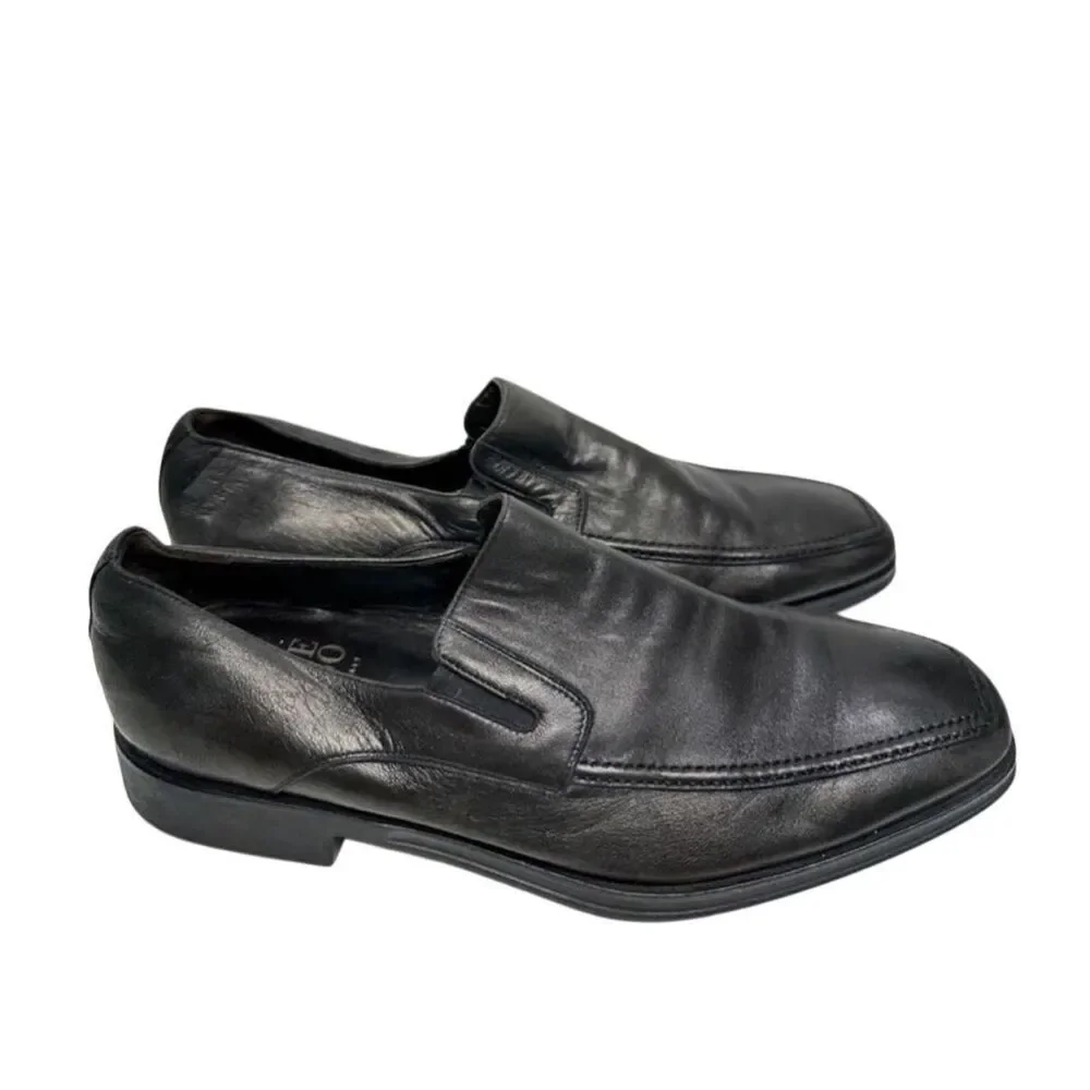 Monte Rosso Shoes Size 9 Mens Lucca Nappa Leather Loafers‎ Made in Italy